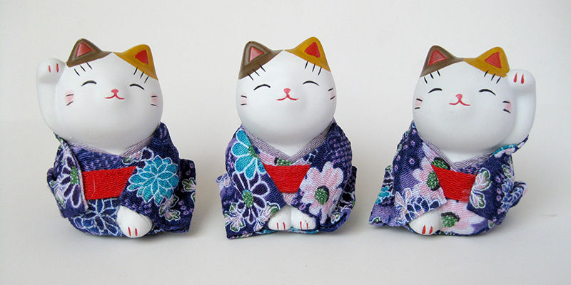 Japanese creative cartoon cat shape decoration decoration Home Furnishing animal ornaments4