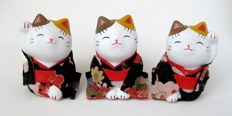 Japanese creative cartoon cat shape decoration decoration Home Furnishing animal ornaments3