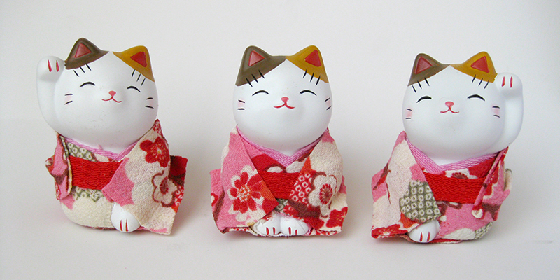 Japanese creative cartoon cat shape decoration decoration Home Furnishing animal ornaments8