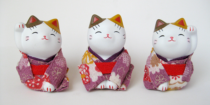 Japanese creative cartoon cat shape decoration decoration Home Furnishing animal ornaments9
