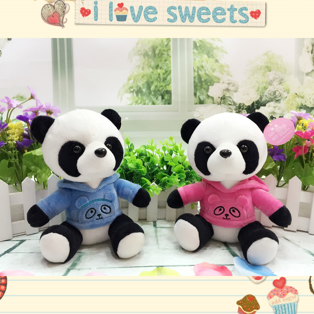 Lovely and delicate panda Wedding Gift Festival gift doll machine boy1