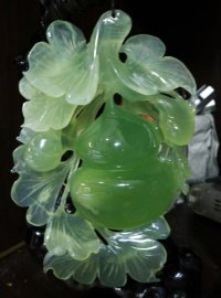 Chinese lucky jade gourd shape decoration decoration decoration decoration Feng Shui Home Furnishing animal1