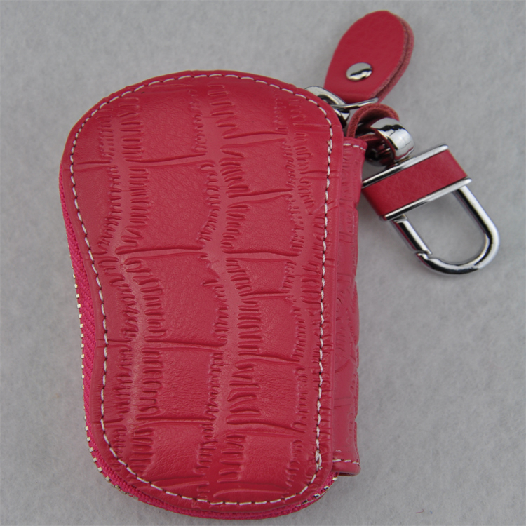 QYS0006 stone knife shaped cowhide key bag4