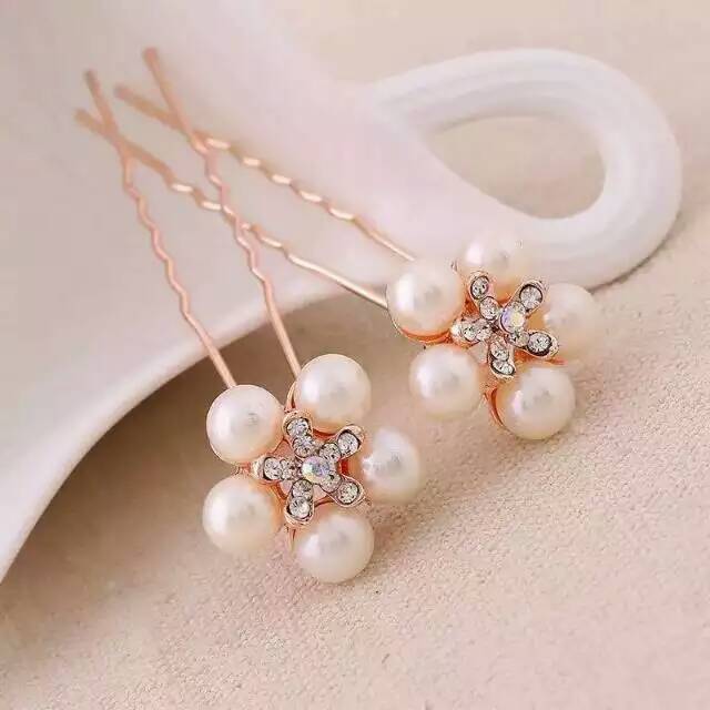 Pearl Flower hairpin1