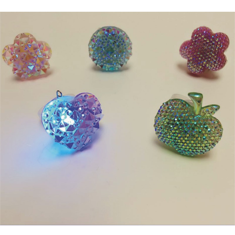 Fruit flashing light ring light ornament1