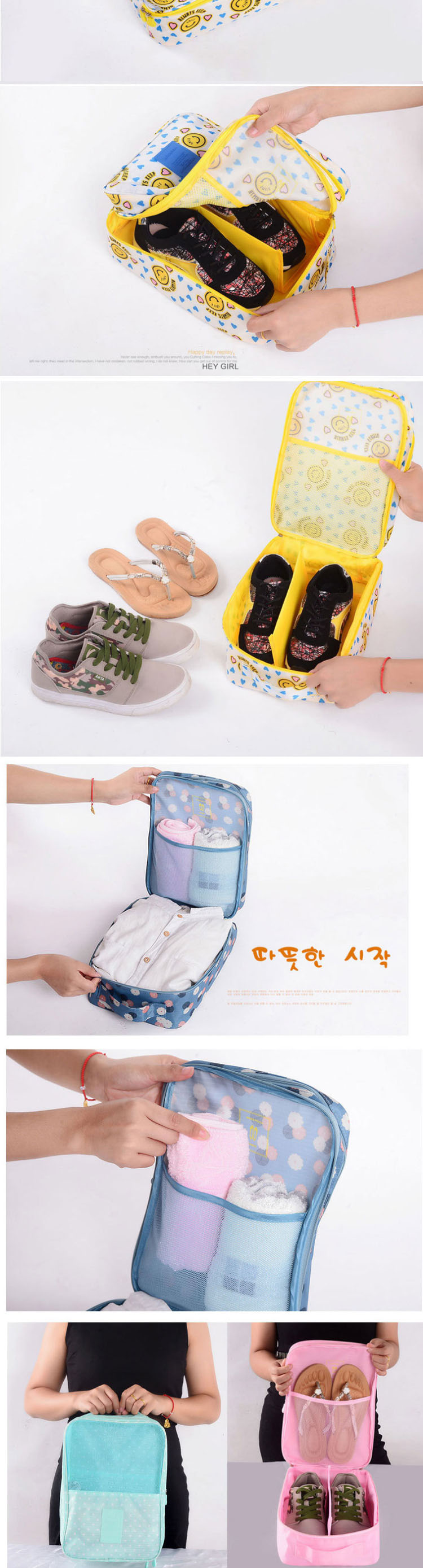 Traveling and receiving bags, packing shoes and shoes bag travel necessary luggage suitcase waterproof shoe bag shoe box three generation shoe bag3