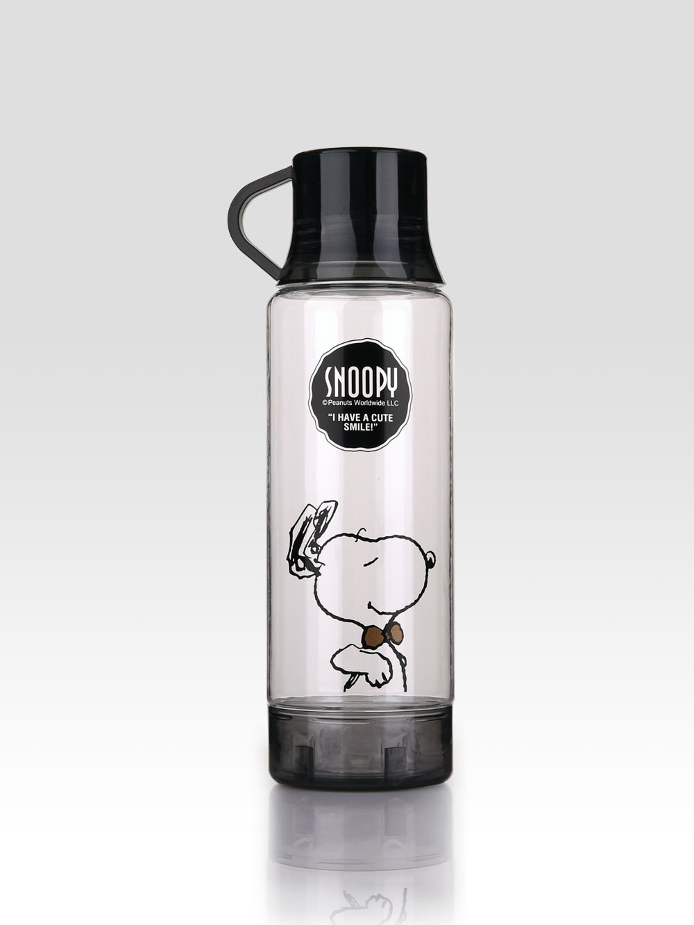 SP-A138 Snoopy gold tie space bottle2
