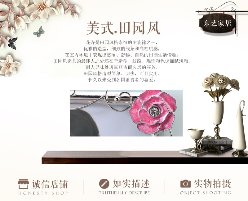 High-end European style glass pattern frame stereo lovers Home Furnishing decoration P32-22