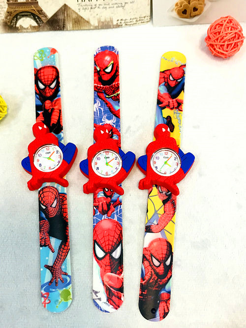 Children's style cartoon Spiderman ribbon racket table4
