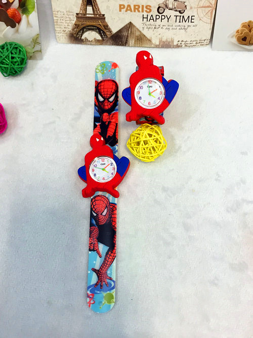 Children's style cartoon Spiderman ribbon racket table2
