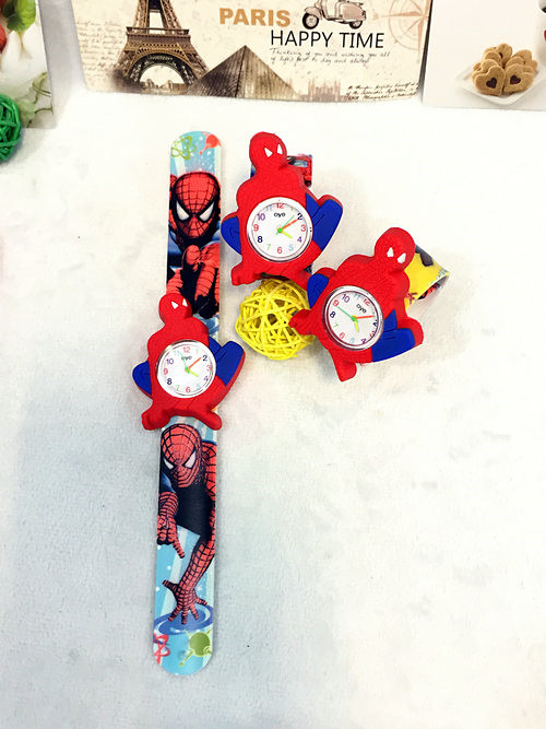 Children's style cartoon Spiderman ribbon racket table1