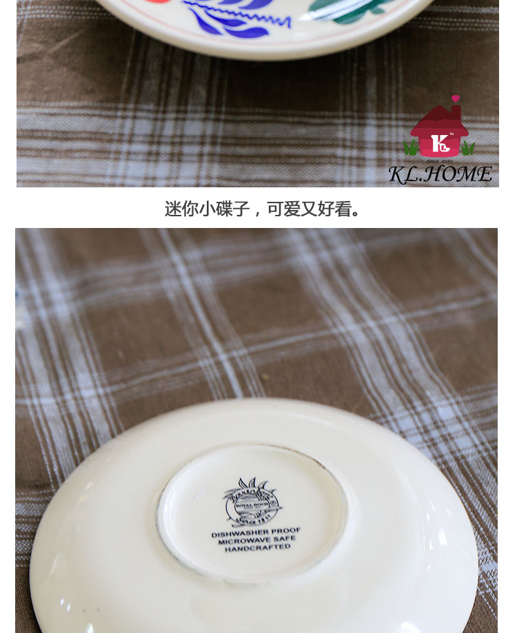 Carrier beautiful little fresh Lace Mini Ceramic saucer dessert dish dish snack dessert tea cup pad support6