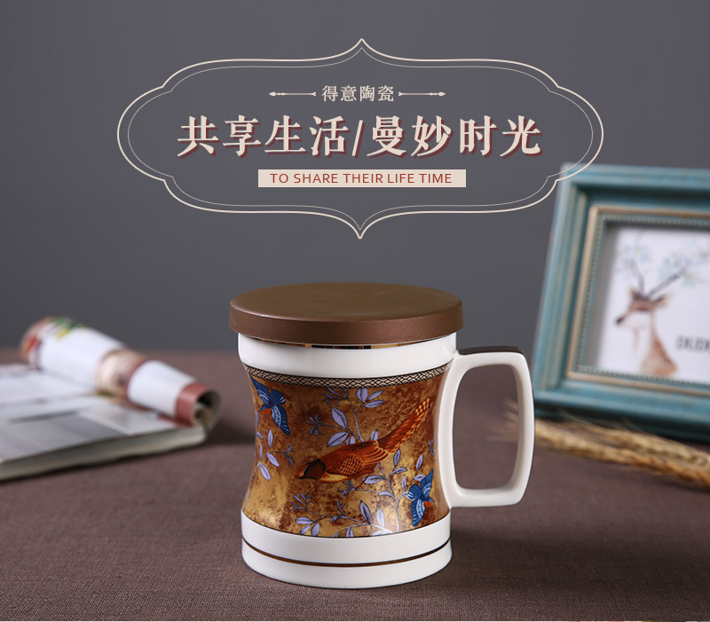 The boss - Edinburgh high-grade tea isolation Cup Mug (customizable) DY771