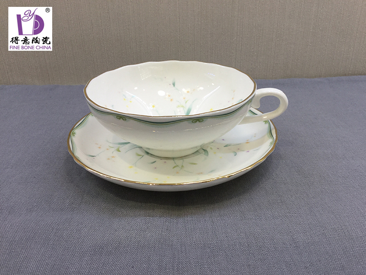 Proud of ceramic fine bone china coffee cup bearing cup dish - Chen Yuan fragrance1