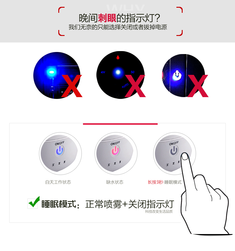 Chun Ying Chern tycoon large space touch Home Fragrance machine air purifying humidifier Nightlight6