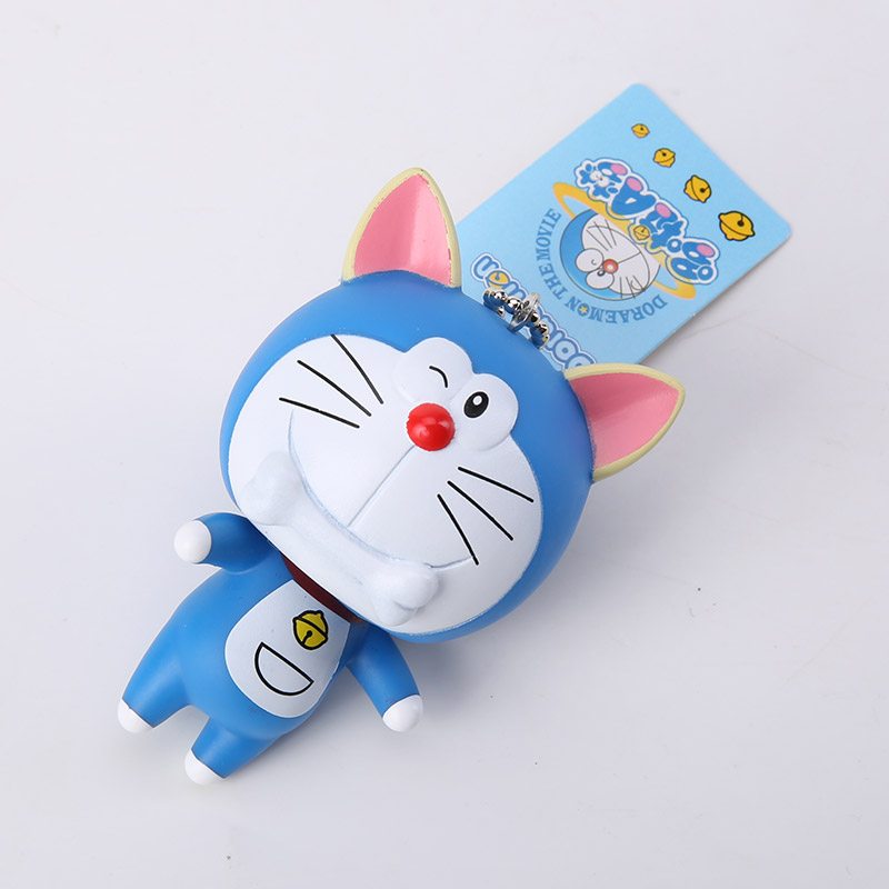 Dora A dream 12 zodiac version jingle Cat Blue fat Q bag key fastener O102