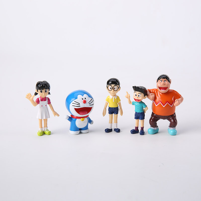 The 5 paragraph jingle Q characters A Doraemon model set O161