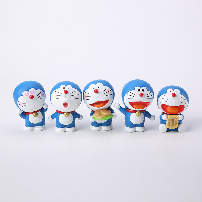 5 jingle A Doraemon full set doll model O61