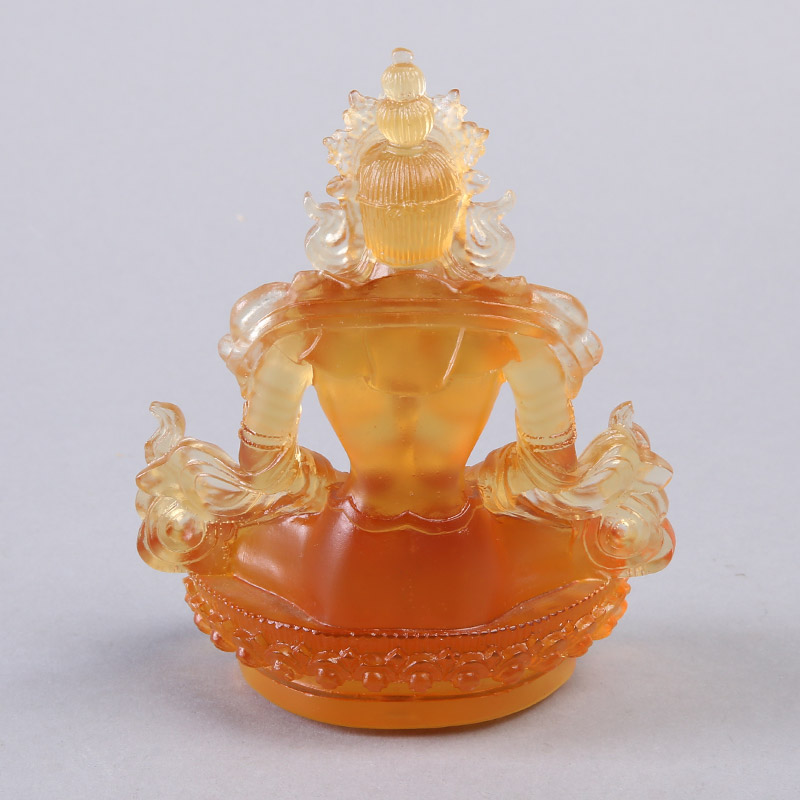 High-grade longevity Buddha Buddhist glass ornaments gifts office decoration Home Furnishing LKL143