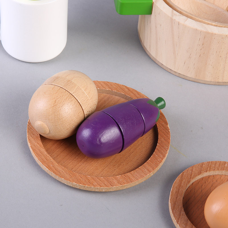 Children's wooden toys wooden wooden large fruits and vegetables as Le house kitchen toy 2H9107035