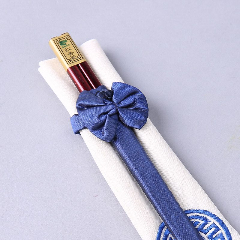 Chinese embroidery fabric features classical festive chopsticks tableware tableware set cloth gift for decoration characteristics KC-25