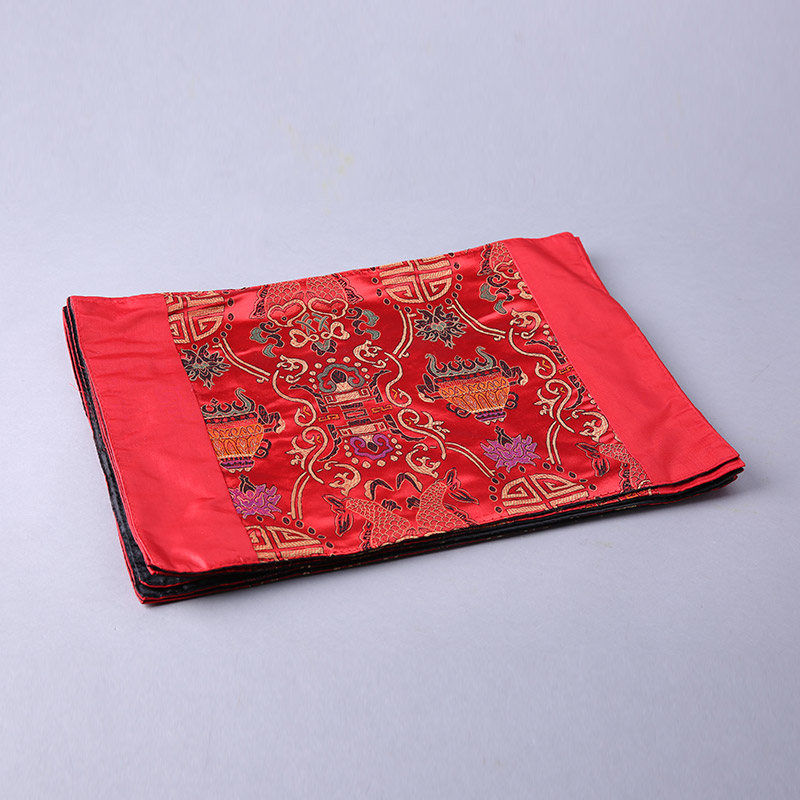 Chinese embroidery fabric features classical festive chopsticks tableware tableware set cloth gift for decoration characteristics KC-13