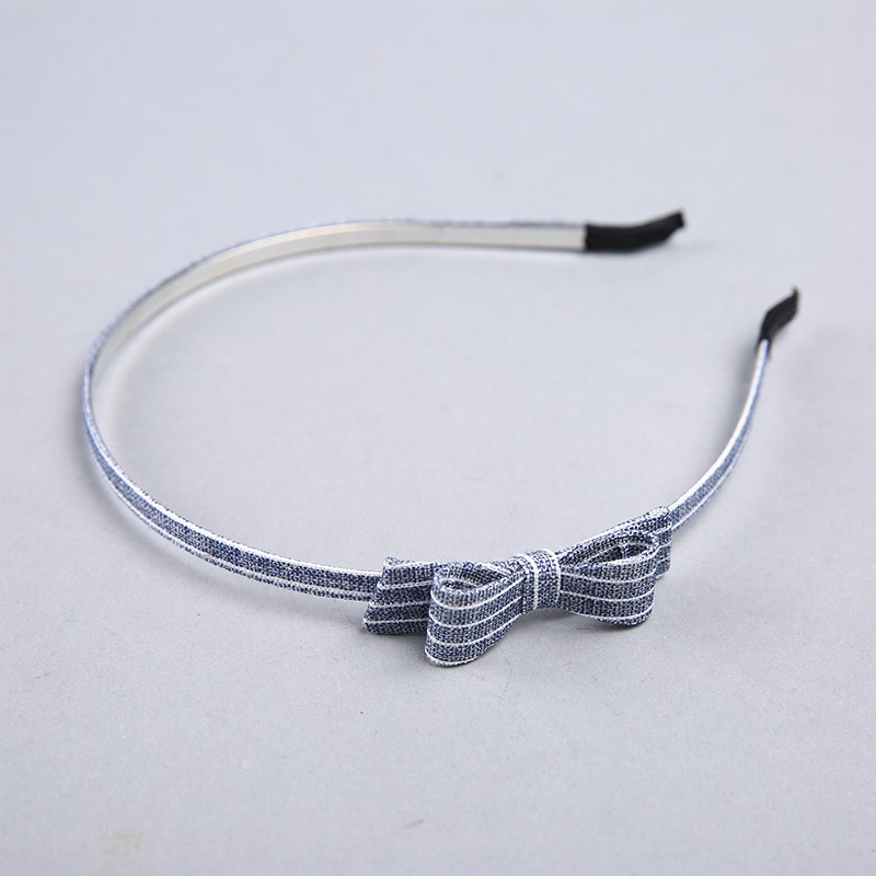 The Korean version of the simple paste stripes decoration fashion creative custom fine jewelry head hoop hoop YHHS123
