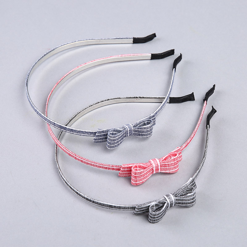 The Korean version of the simple paste stripes decoration fashion creative custom fine jewelry head hoop hoop YHHS121