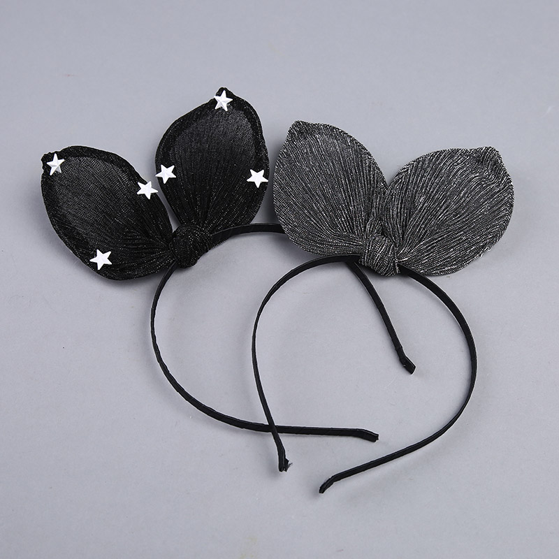 The Korean version of the simple rabbit ears creative fashion custom fine jewelry head hoop hoop YHHS071