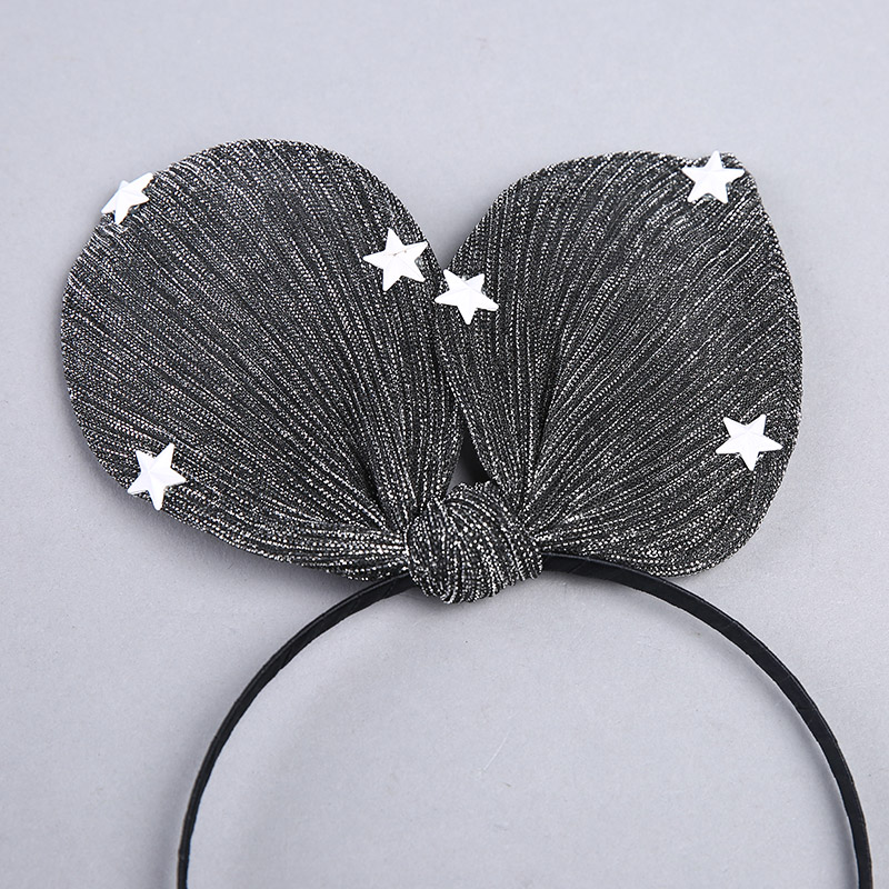 The Korean version of the simple rabbit ears creative fashion custom fine jewelry head hoop hoop YHHS075