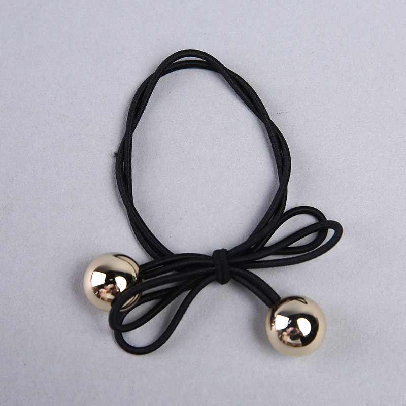 Korean cute simple ring Tousheng headdress flower head ornaments fine rubber ring YHHS233