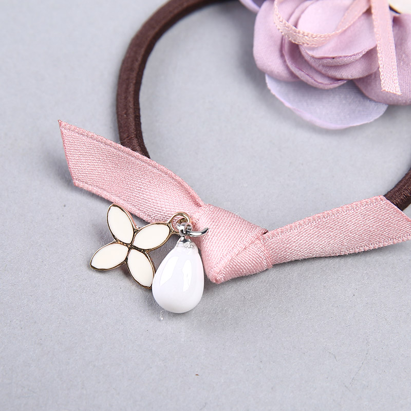 Korean cute Flower Beads / ring Tousheng rubber head ring YHHS11 fine jewelry factory5