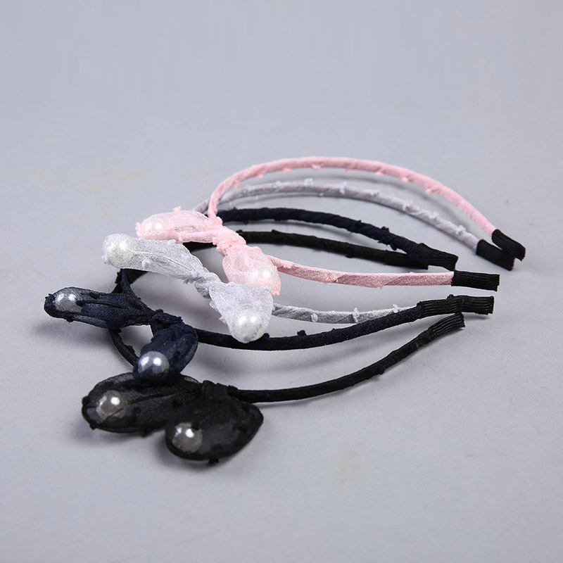 The Korean version of the simple rabbit ears custom jewelry fine lace hoop hoop YHHS061