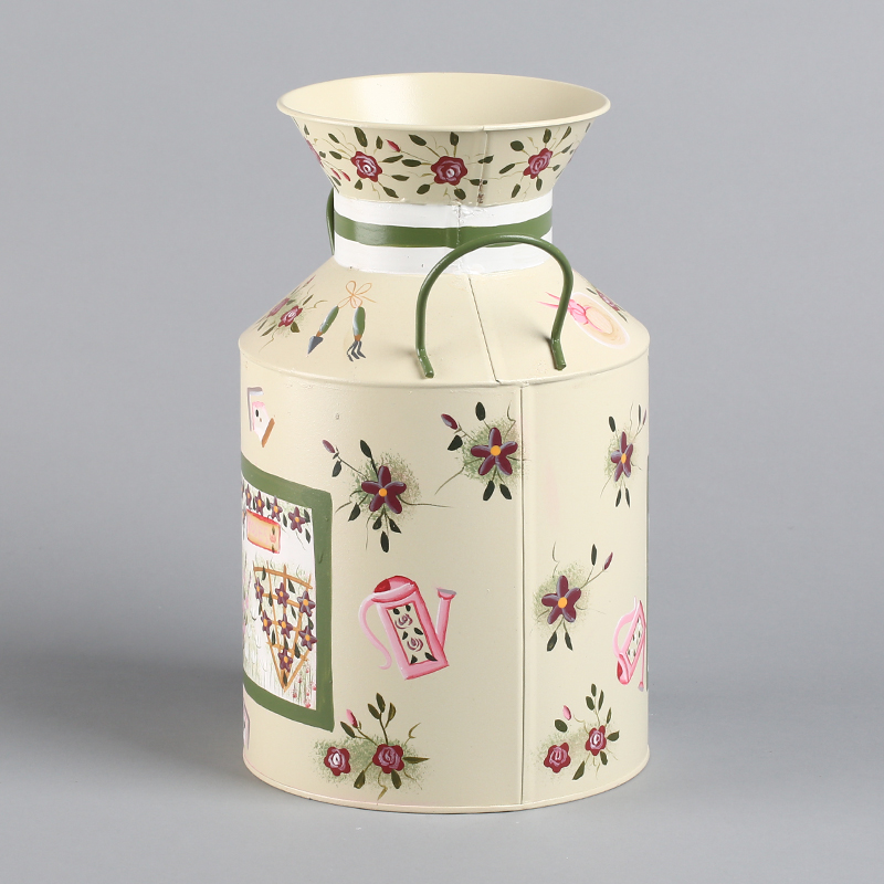 Fashion pastoral style Tieyi floral arrangement decorative vase FX-04055 narrow mouth bottles2