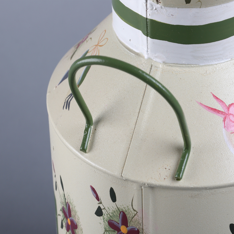 Fashion pastoral style Tieyi floral arrangement decorative vase FX-04055 narrow mouth bottles5