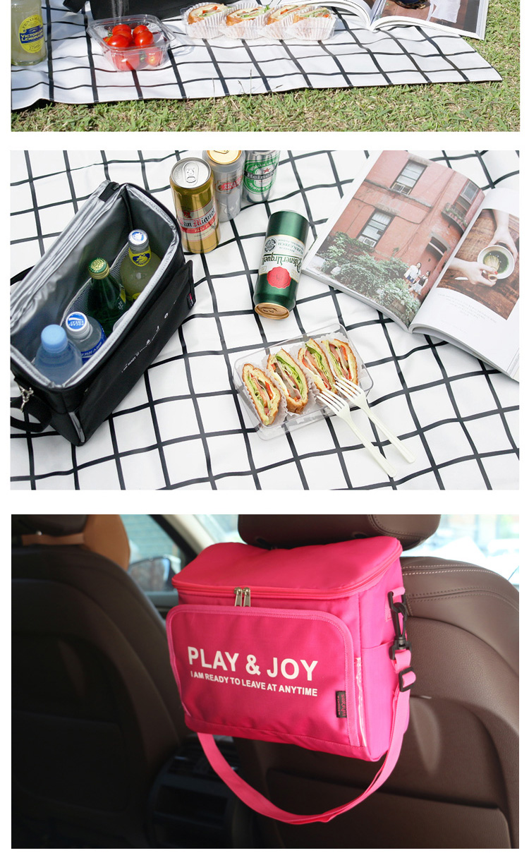 Car travel preservative, refrigerated bag, ice bag, iPad stents, seat hanger bag and picnic bag7