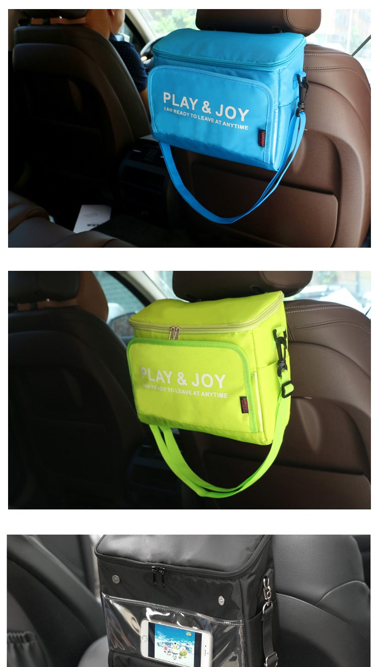 Car travel preservative, refrigerated bag, ice bag, iPad stents, seat hanger bag and picnic bag8