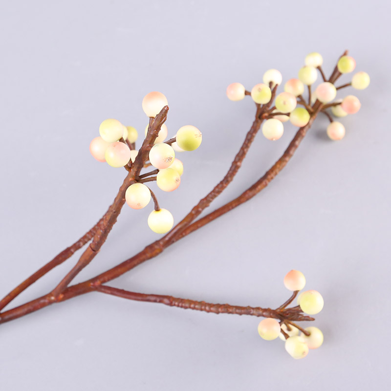 The advanced home interior simulation flower art 12 branches set, the fig hall table home office sample room decoration flower FFHY434