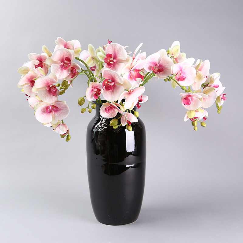 Advanced home interior simulation flower art 12 branch suit suit 2 new Phalaenopsis living room table room decoration flower FFHY031