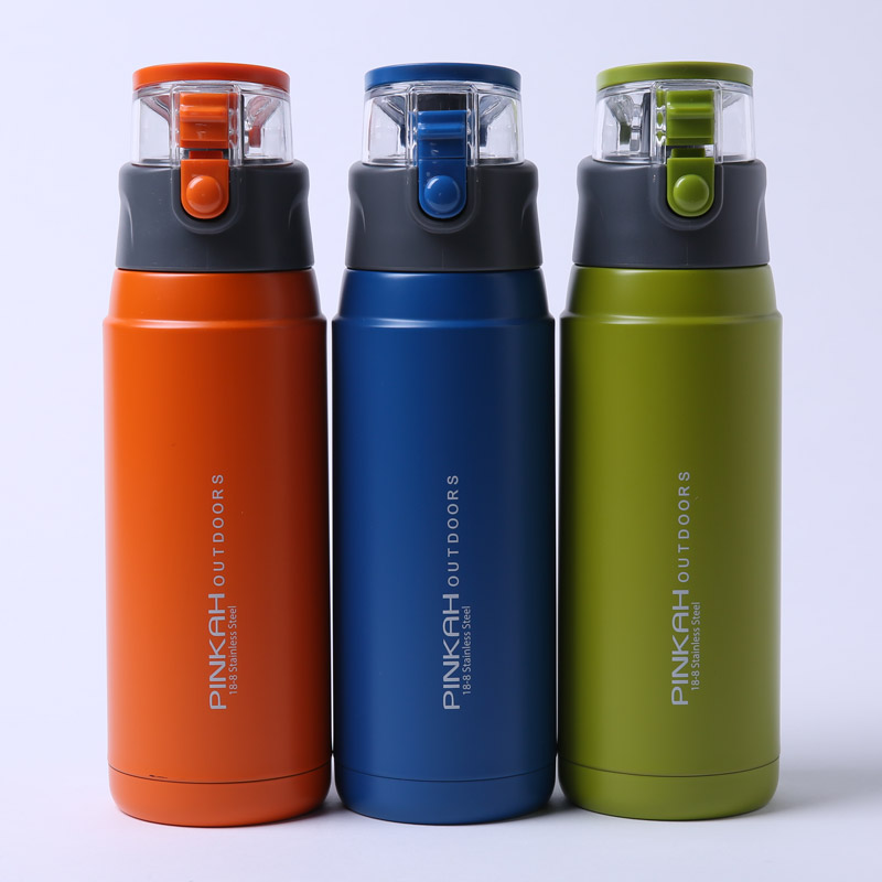 600ml portable vacuum flask large capacity portable leak proof water cup PJ-3504 cup (without invoice)1