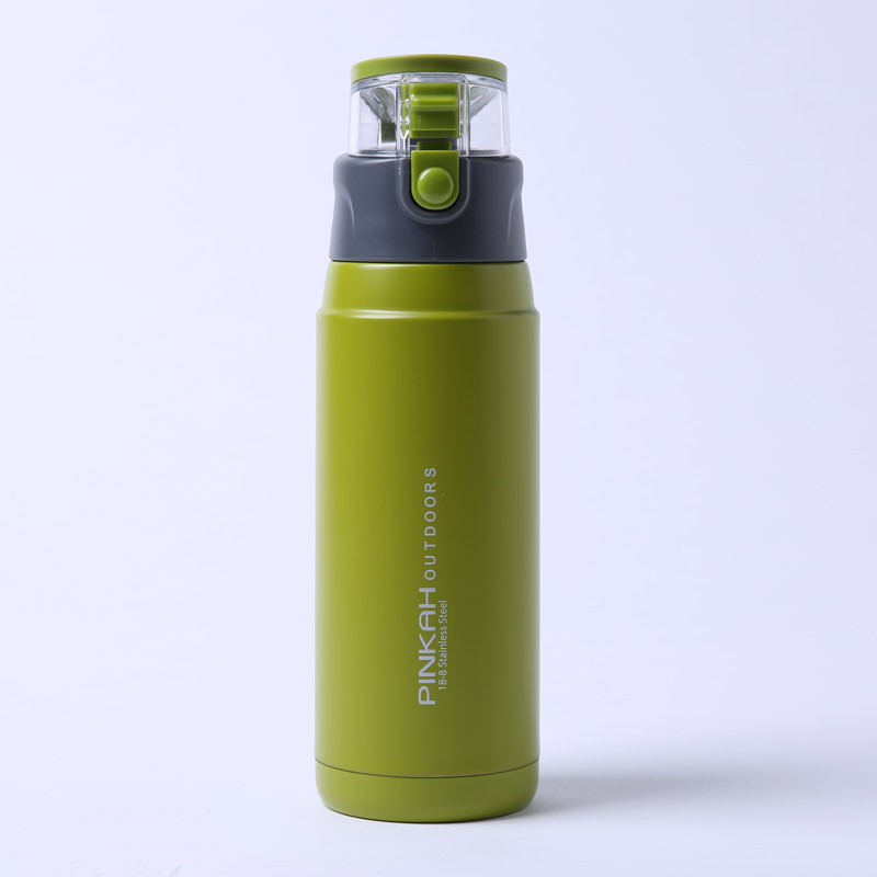 600ml portable vacuum flask large capacity portable leak proof water cup PJ-3504 cup (without invoice)2