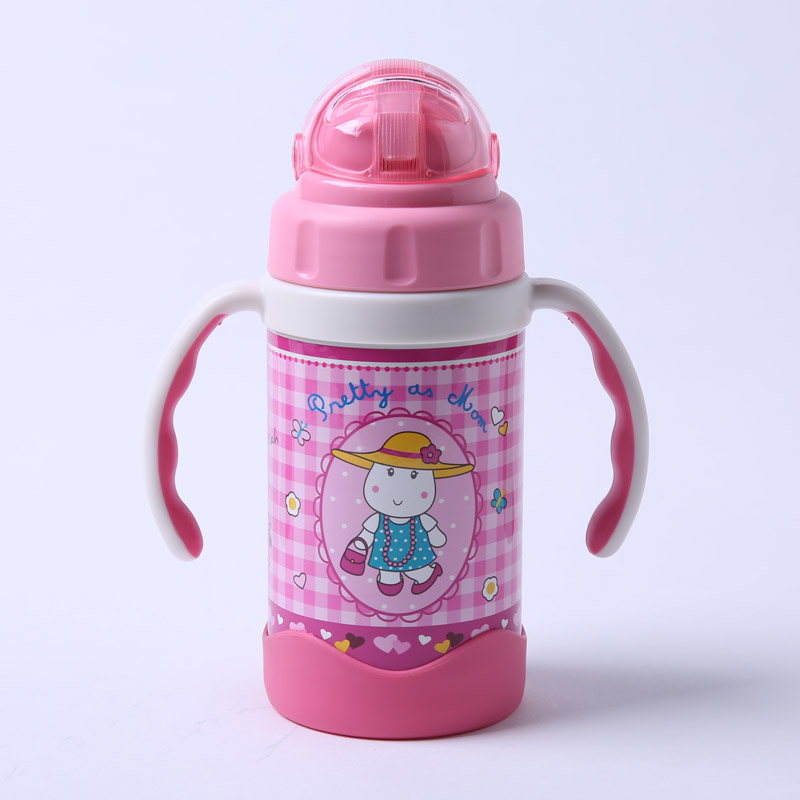 300ml children's drink cup lovely PP sucker learning water cup TMY-3220 (without Invoicing)2