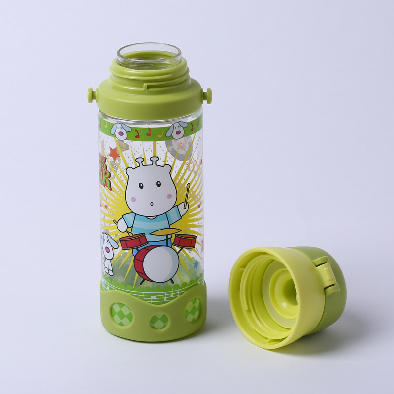 600ml children's straight water pot children cartoon water kettle leak proof portable kettle TMY-4269 (without Invoicing)6