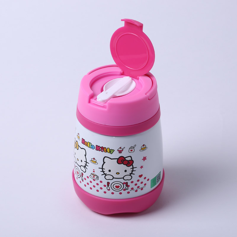 500ml vacuum insulated pot cartoon pattern heat preservation kettle KT-3626 (without invoice)6
