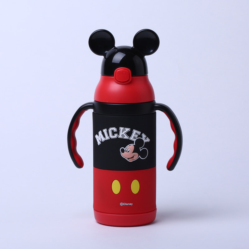 400ml a pot of dual purpose heat preservation cup Mickey cartoon, portable leak proof water cup TMY-3440 cup (without invoice)1