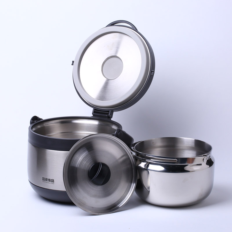 3L high vacuum vacuum cooker stew stew pot of food cans of stainless steel vacuum insulation barrels PJ-3339 (portable smoldering cans not invoice)2