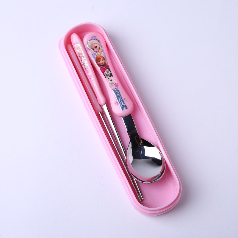 Spoon chopsticks box suit food class chopsticks children training chopsticks children chopsticks spoon tableware DP2053 (without Invoicing)3