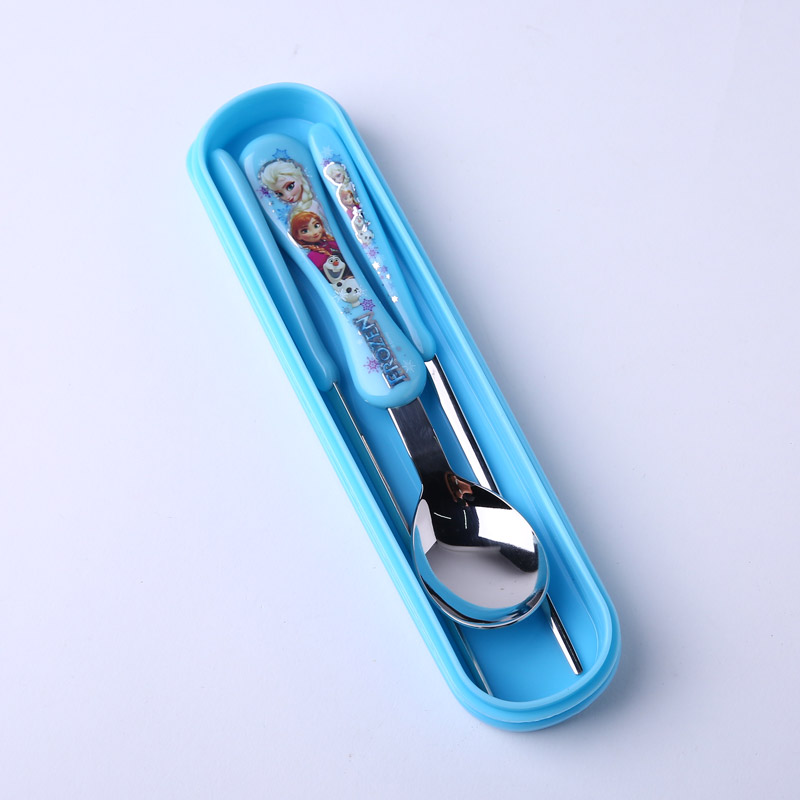 Spoon chopsticks box suit food class chopsticks children training chopsticks children chopsticks spoon tableware DP2053 (without Invoicing)4