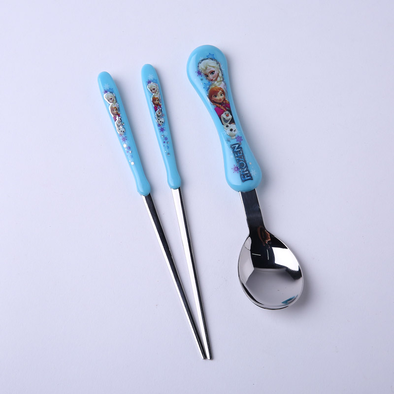 Spoon chopsticks box suit food class chopsticks children training chopsticks children chopsticks spoon tableware DP2053 (without Invoicing)5