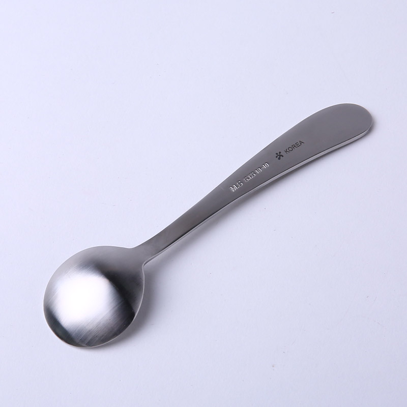 Food grade stainless steel spoon baby training Fanshao spoon DP2084 stainless steel tableware (children not invoice)5